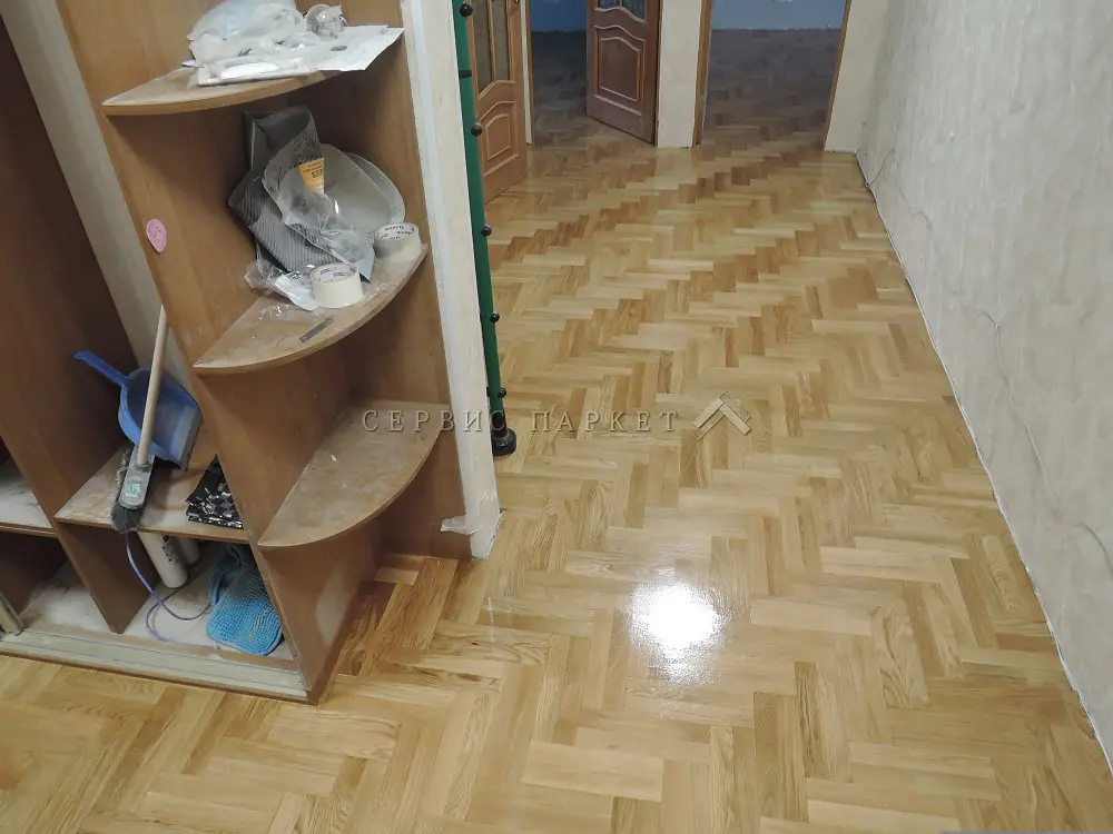 Циклевка пола 01.05.2020 — после работ